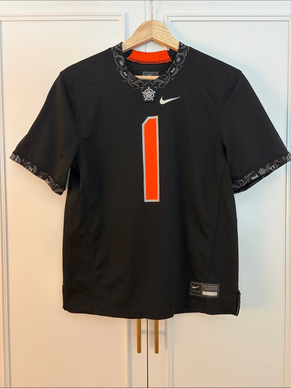 OSU Oklahoma State Cowboys Nike Football Replica Jersey Youth Medium Retail $65